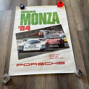 1984 MONZA Car Race Poster - Original